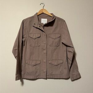 5/$55 !! 🔥 Thread & Supply Taupe Utility Jacket